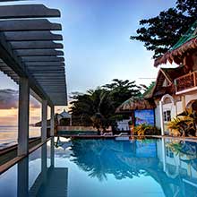 Beach-Side Infinity Pool Image